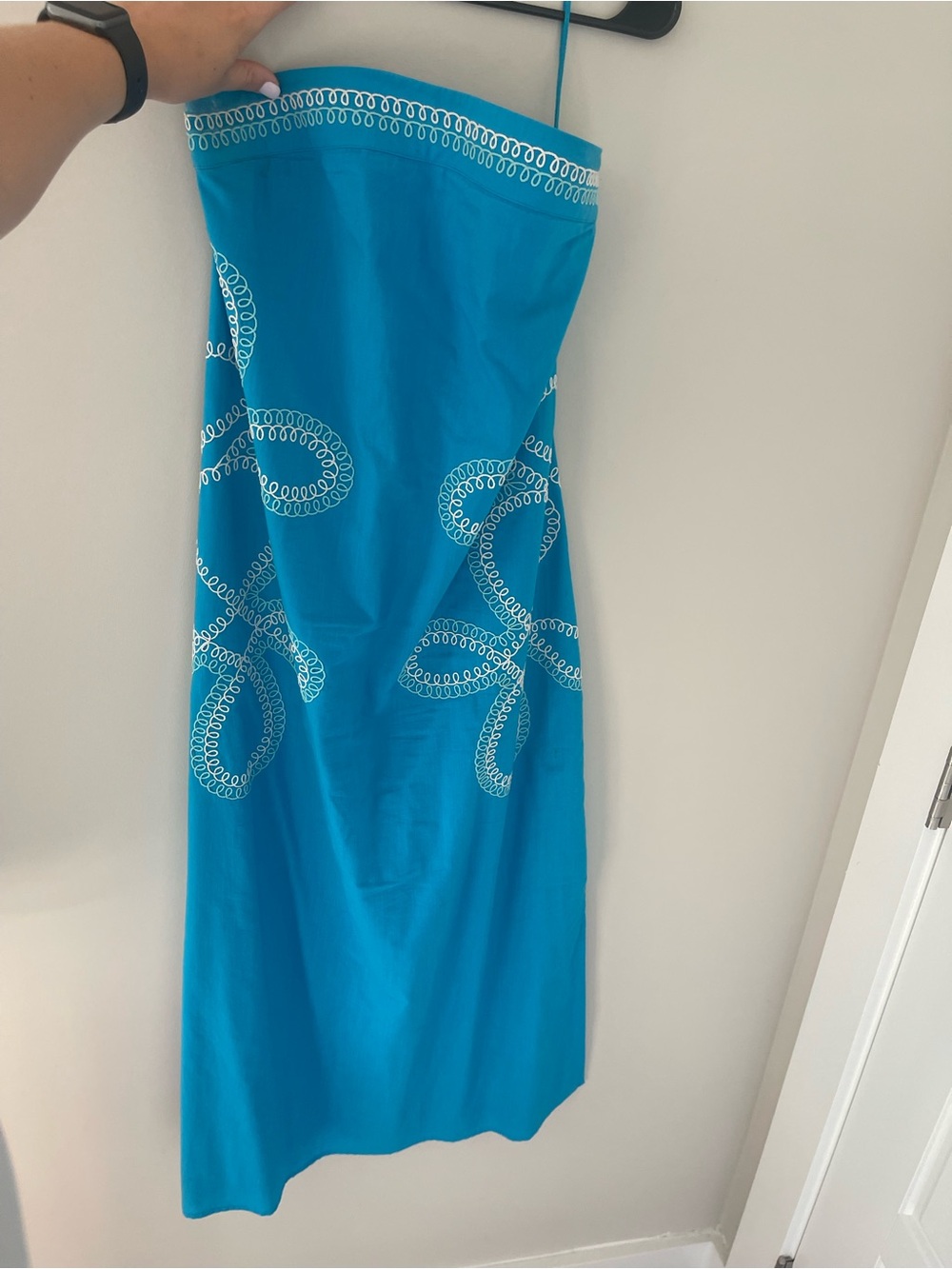 Anna Cate Strapless Midi Dress